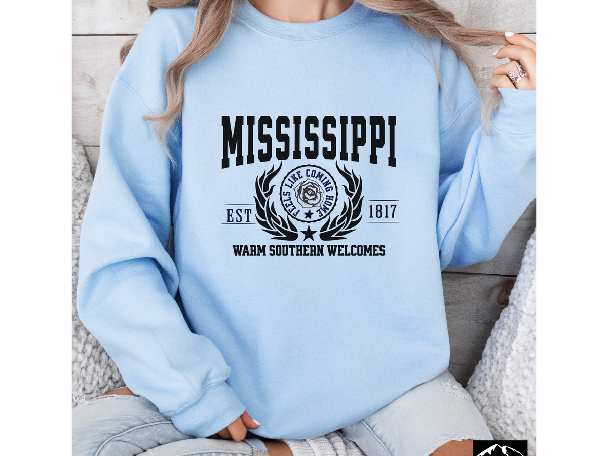Mississippi State Legacy Sweatshirt – Warm Southern Welcomes | Unisex Comfort Fit Crewneck