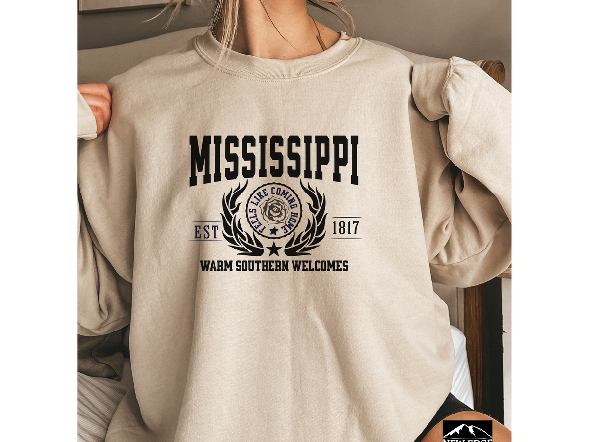 Mississippi State Legacy Sweatshirt – Warm Southern Welcomes | Unisex Comfort Fit Crewneck