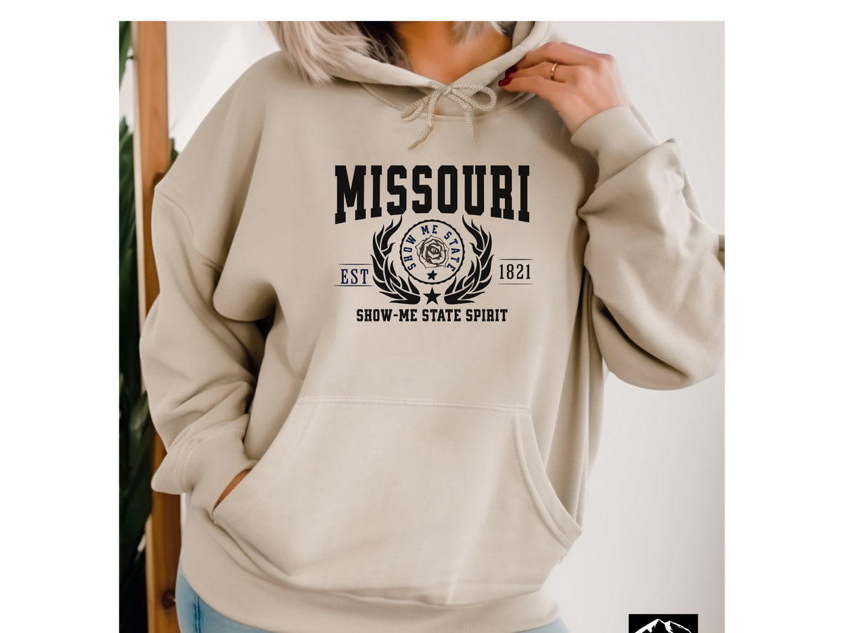 Missouri State Legacy Hoodie – "Show-Me State Spirit" | Unisex Pullover | Midwest Pride Sweatshirt