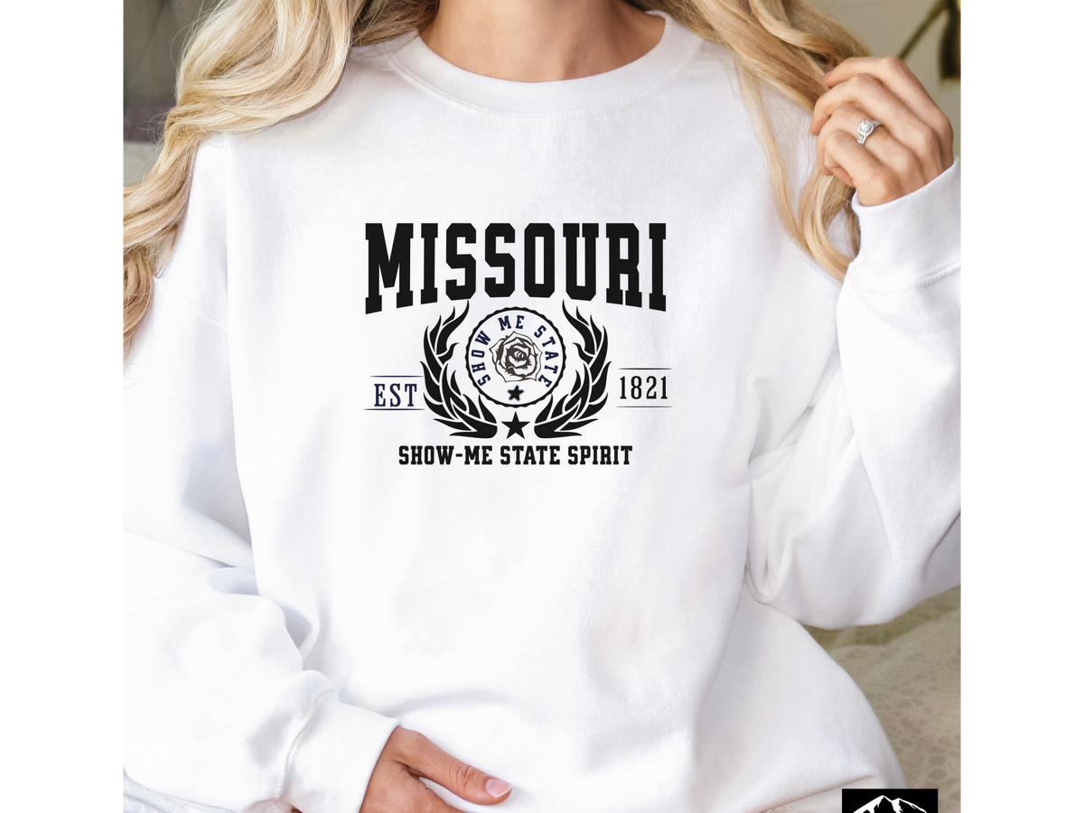 Missouri State Legacy Sweatshirt – Show-Me State Spirit | Unisex Midwest Pride Crewneck
