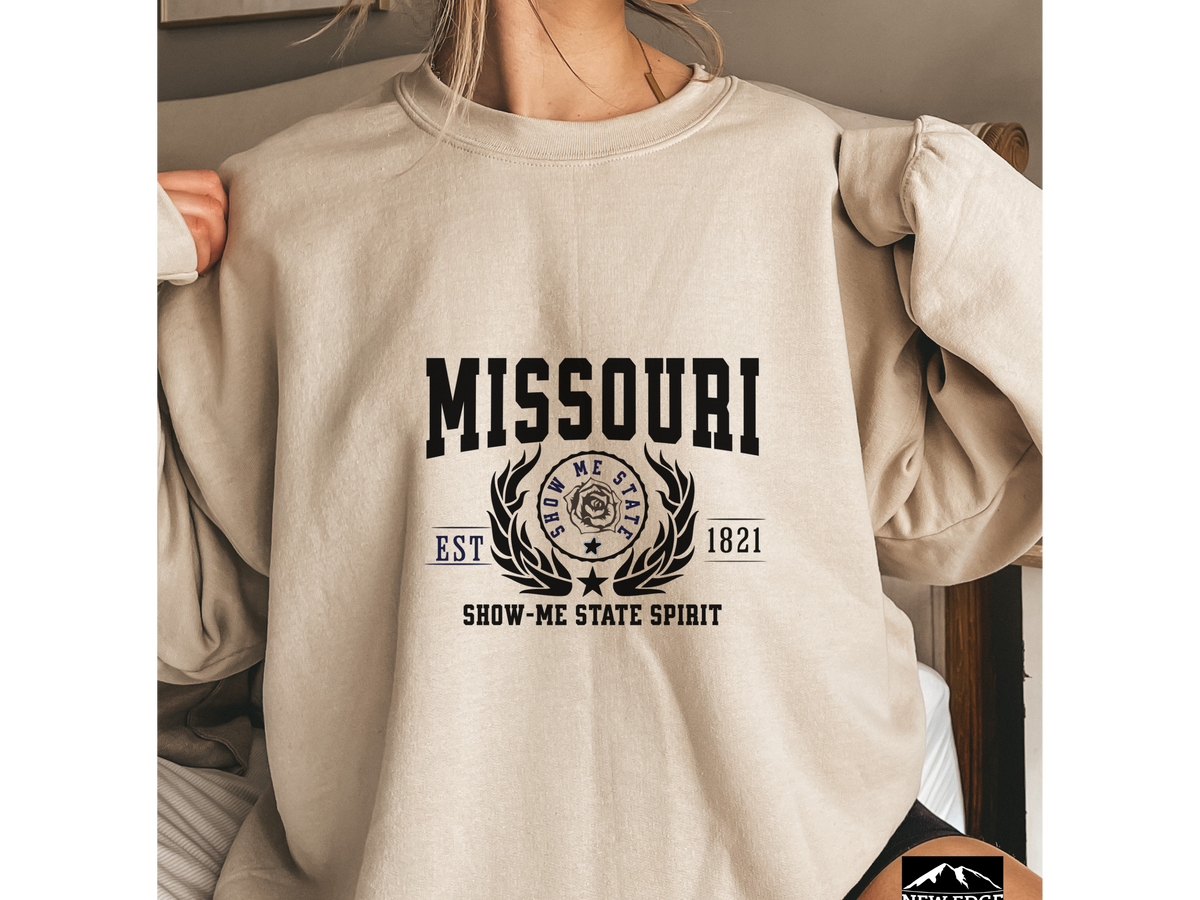 Missouri State Legacy Sweatshirt – Show-Me State Spirit | Unisex Midwest Pride Crewneck