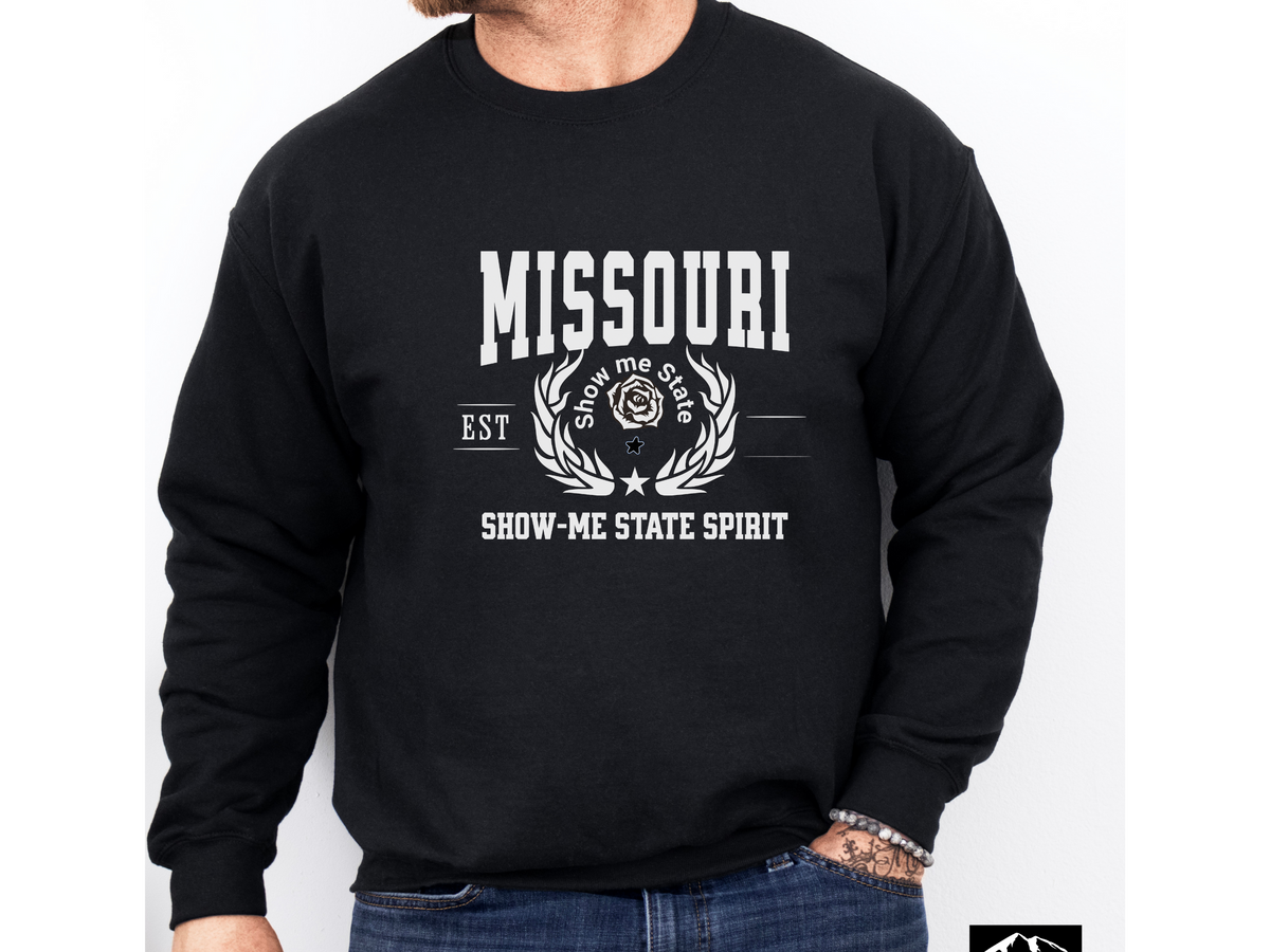 Missouri State Legacy Sweatshirt – Show-Me State Spirit | Unisex Midwest Pride Crewneck