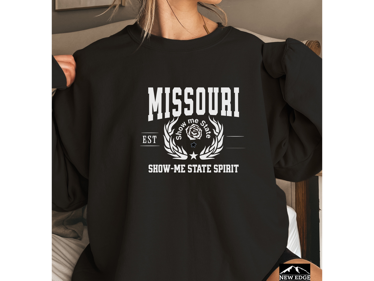 Missouri State Legacy Sweatshirt – Show-Me State Spirit | Unisex Midwest Pride Crewneck