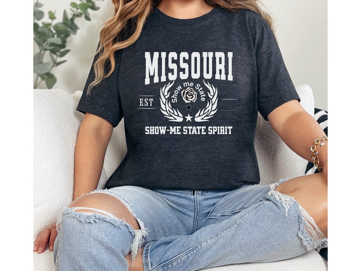 Missouri State Legacy T-Shirt – Unisex "Show-Me State Spirit" Tee | Midwest Pride Shirt | Missouri Heritage Gift Idea