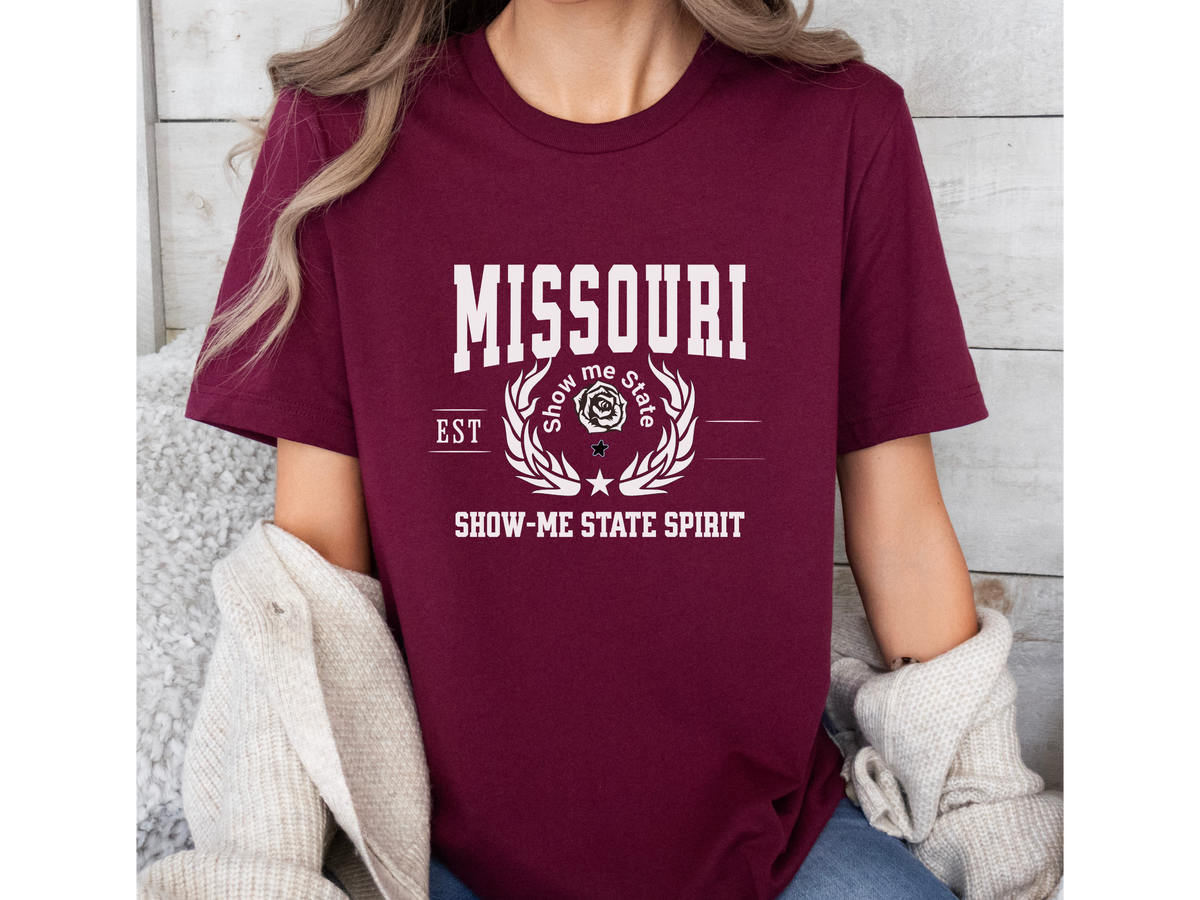 Missouri State Legacy T-Shirt – Unisex "Show-Me State Spirit" Tee | Midwest Pride Shirt | Missouri Heritage Gift Idea