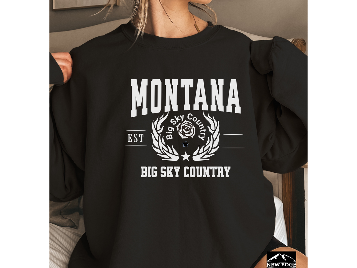 Montana State Legacy Sweatshirt – Big Sky Country | Unisex Western Wilderness Crewneck