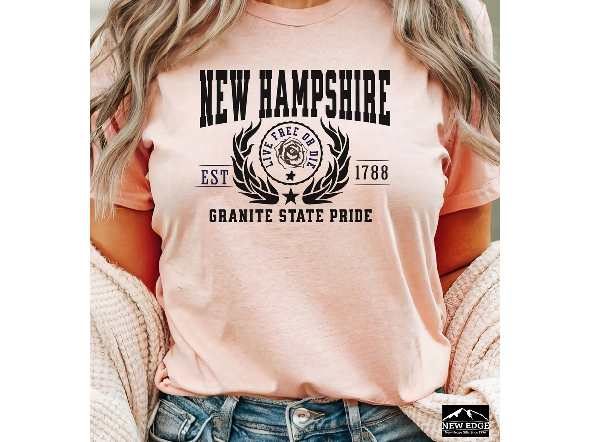 New Hampshire State Legacy T-Shirt – Granite State Pride | Unisex Outdoor Heritage Tee
