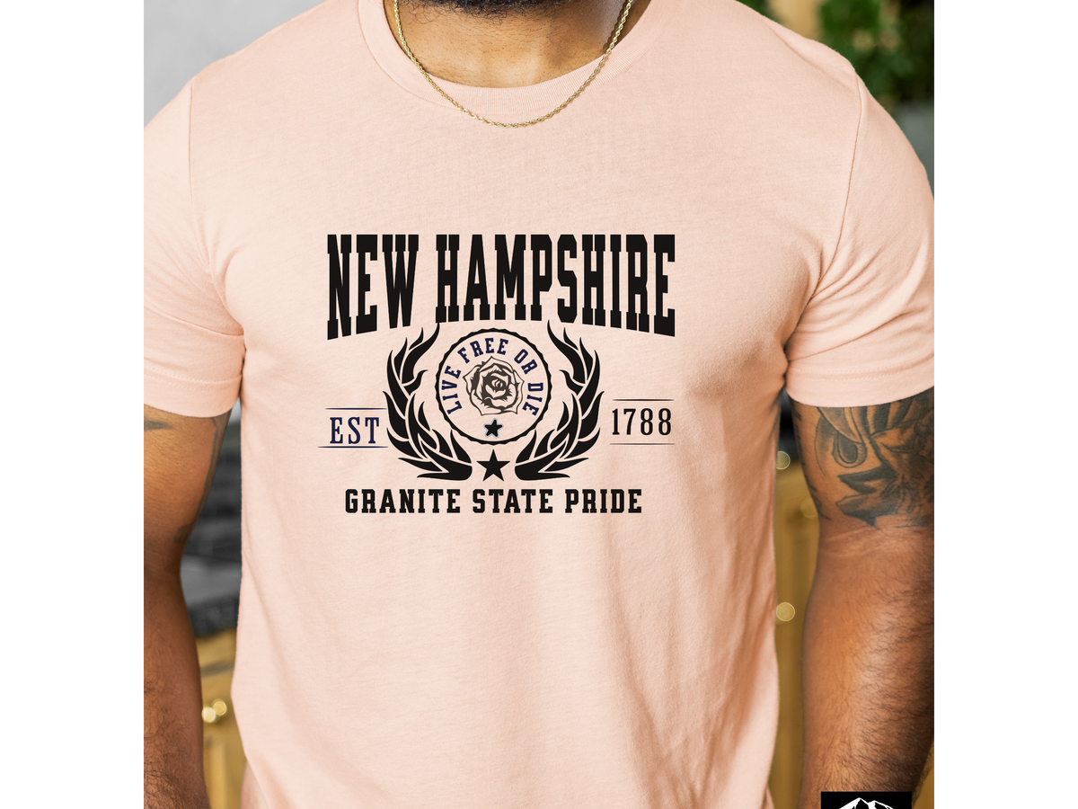 New Hampshire State Legacy T-Shirt – Granite State Pride | Unisex Outdoor Heritage Tee