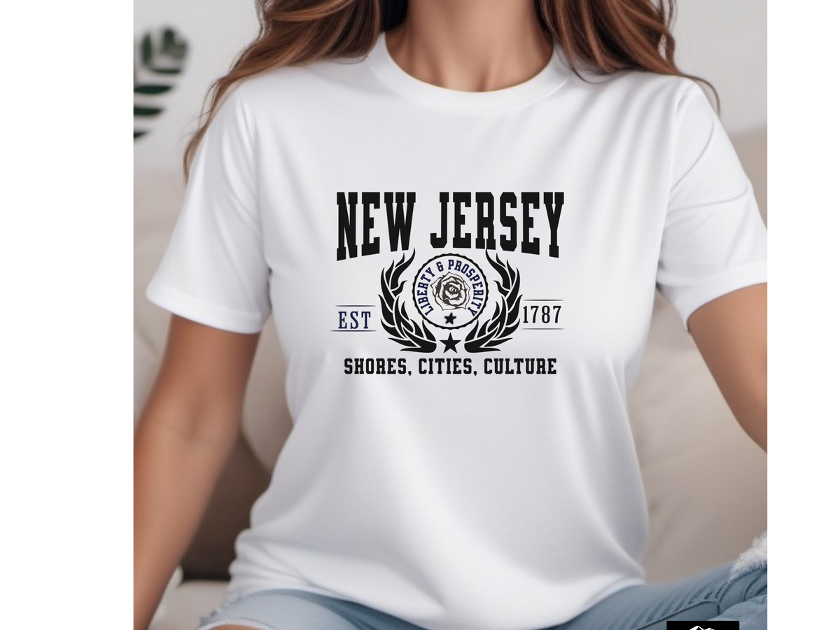 New Jersey State Legacy T-Shirt – Shores, Cities, Culture | Unisex East Coast Pride Tee