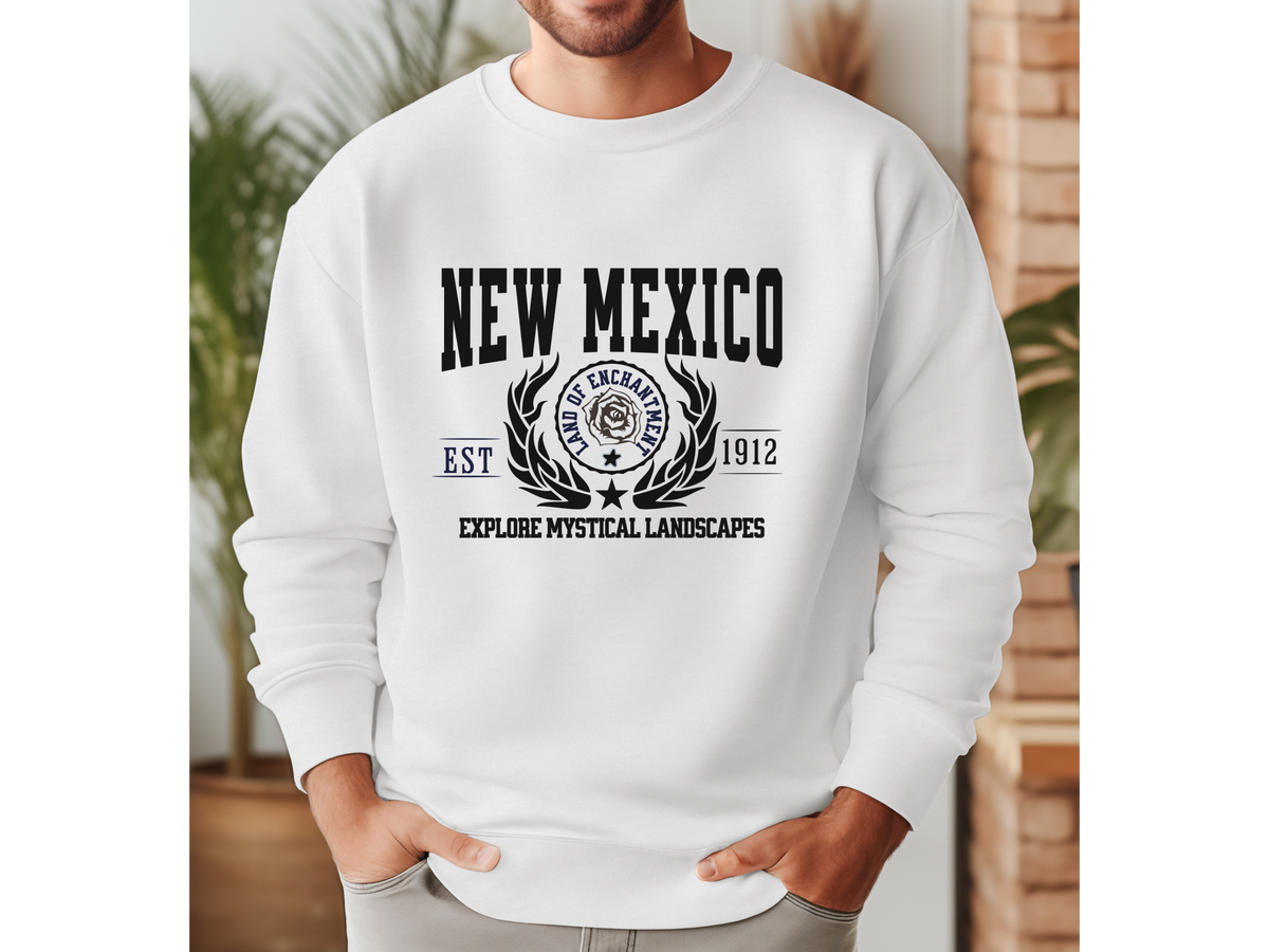 New Mexico State Legacy Sweatshirt – Explore Mystical Landscapes | Unisex Desert Dream Crewneck
