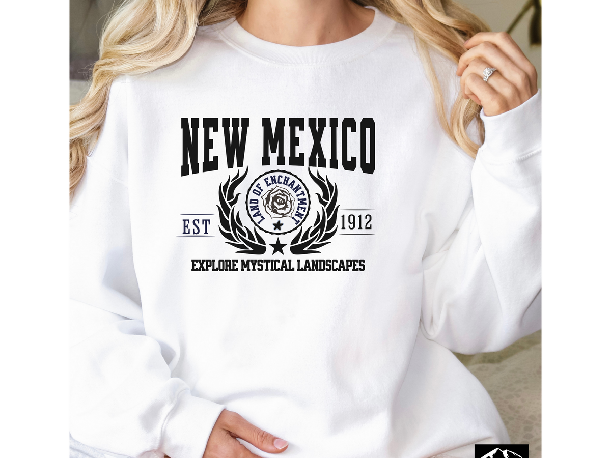 New Mexico State Legacy Sweatshirt – Explore Mystical Landscapes | Unisex Desert Dream Crewneck