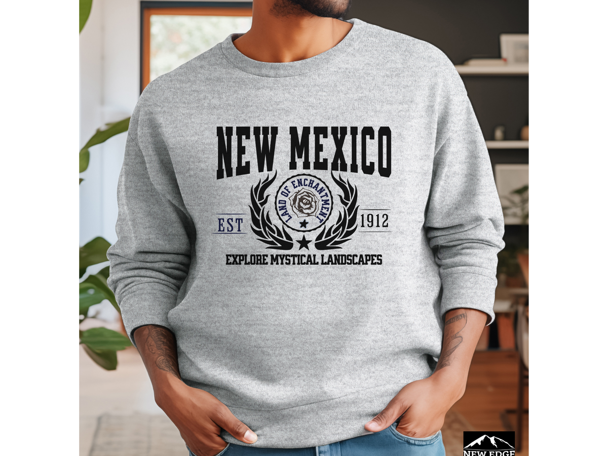 New Mexico State Legacy Sweatshirt – Explore Mystical Landscapes | Unisex Desert Dream Crewneck