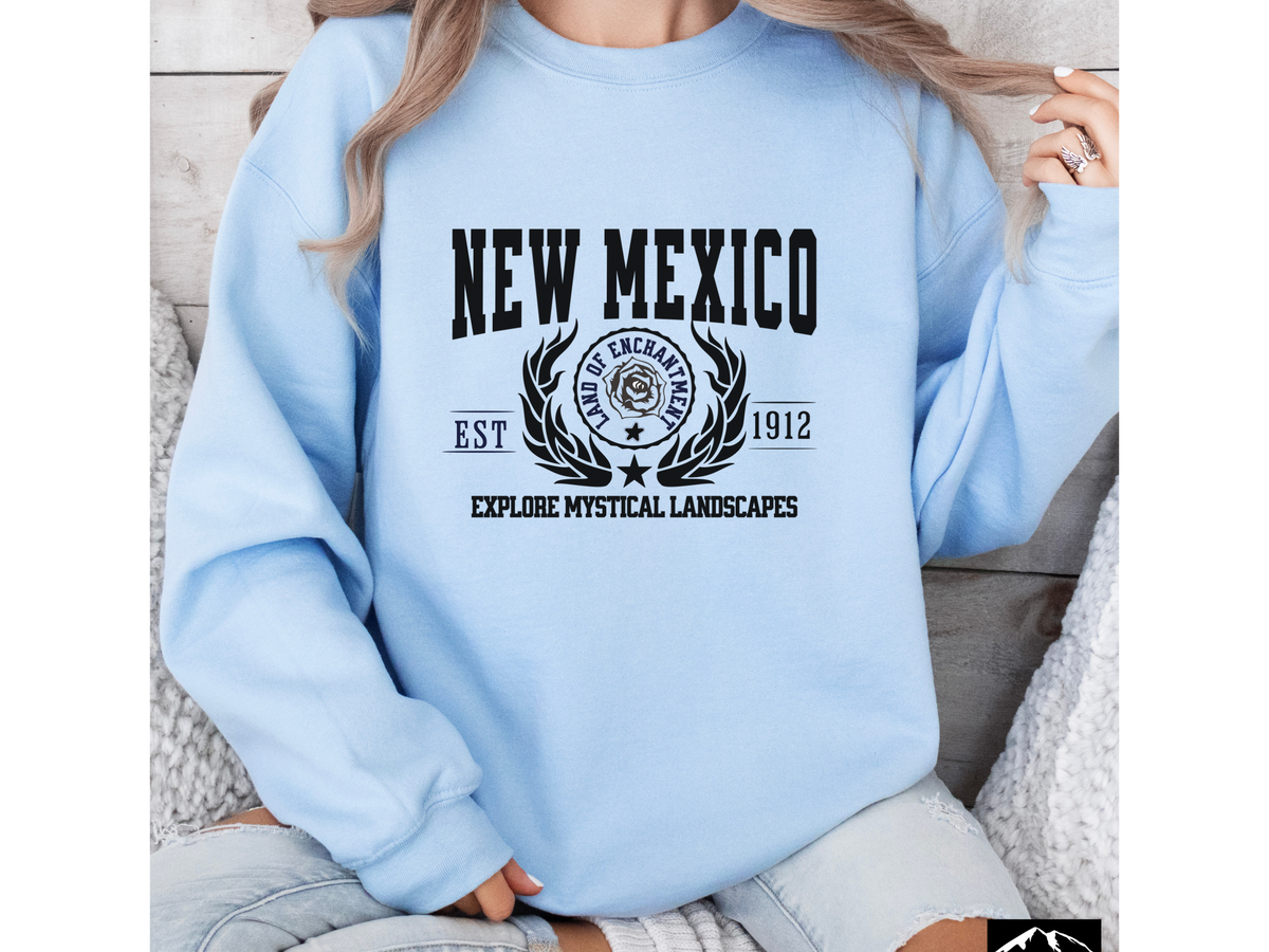 New Mexico State Legacy Sweatshirt – Explore Mystical Landscapes | Unisex Desert Dream Crewneck