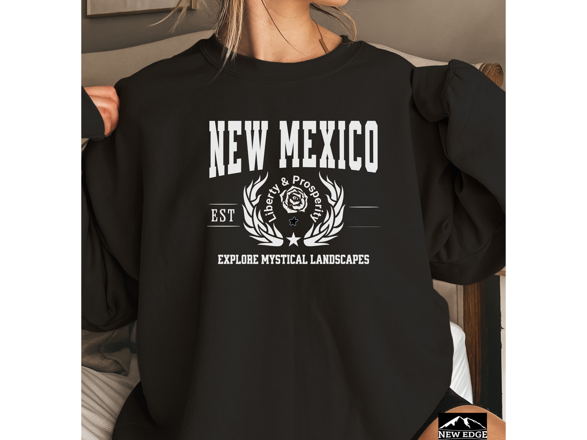 New Mexico State Legacy Sweatshirt – Explore Mystical Landscapes | Unisex Desert Dream Crewneck