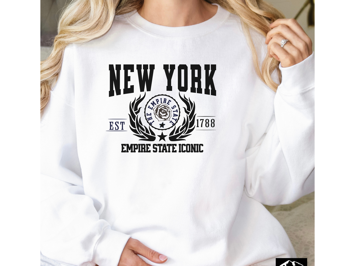 New York State Legacy Sweatshirt – Empire State Iconic | Unisex Urban Pride Crewneck