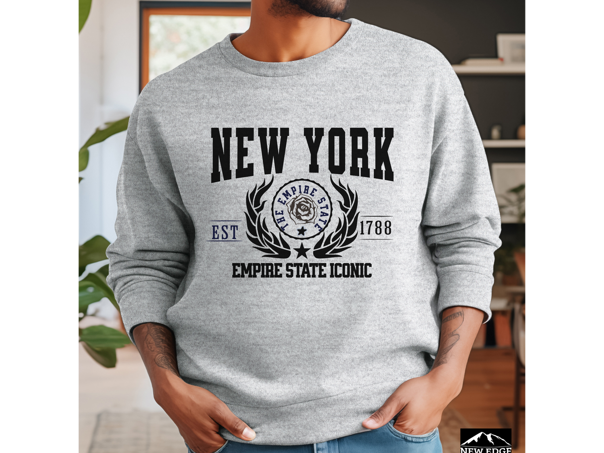 New York State Legacy Sweatshirt – Empire State Iconic | Unisex Urban Pride Crewneck