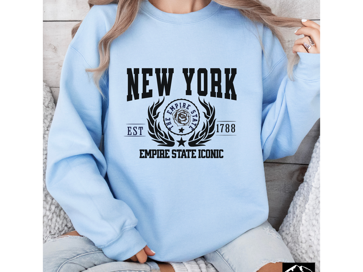 New York State Legacy Sweatshirt – Empire State Iconic | Unisex Urban Pride Crewneck