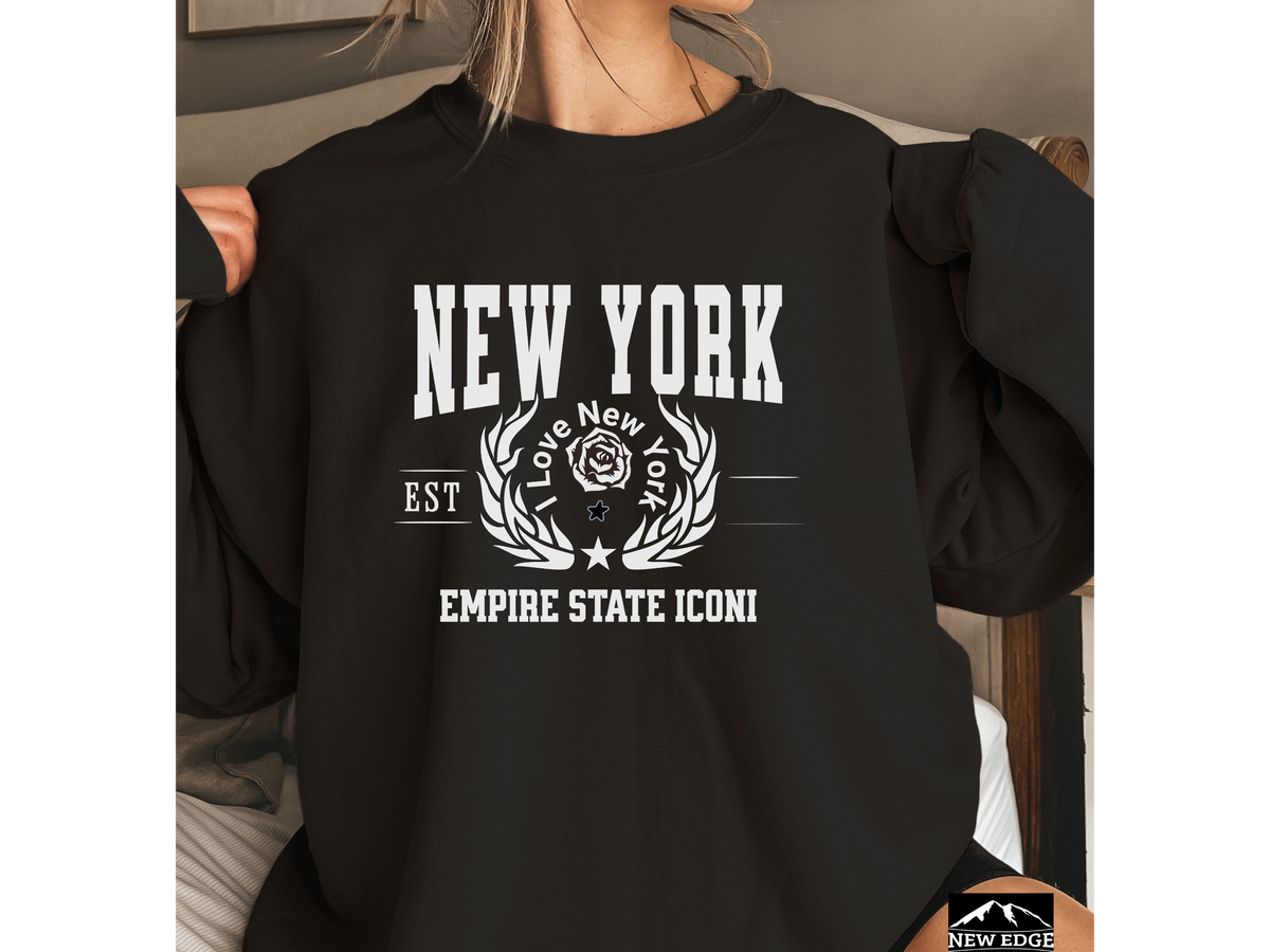 New York State Legacy Sweatshirt – Empire State Iconic | Unisex Urban Pride Crewneck