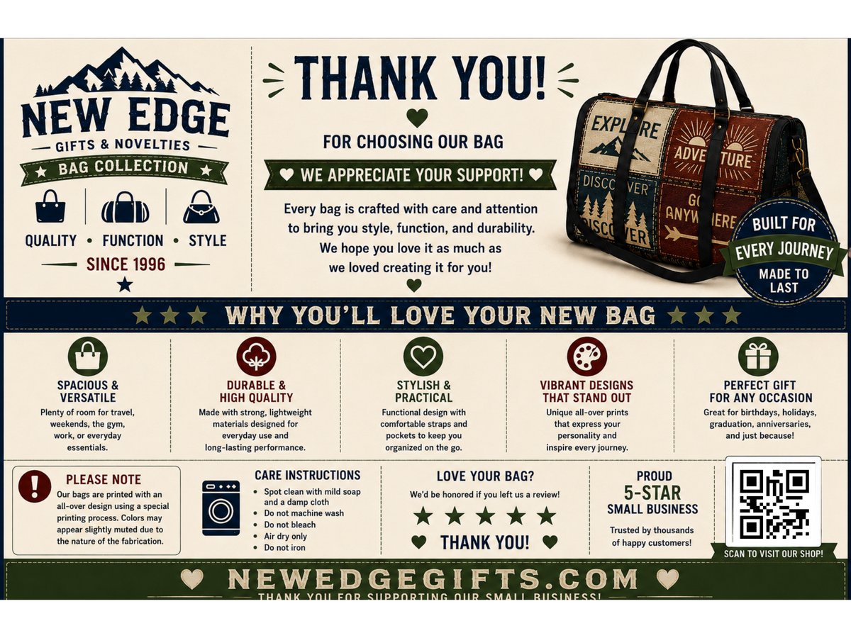 Math Teacher Weekender Bag Making Sense of Math Making a Difference Faux Patchwork Teacher Travel Tote Gift