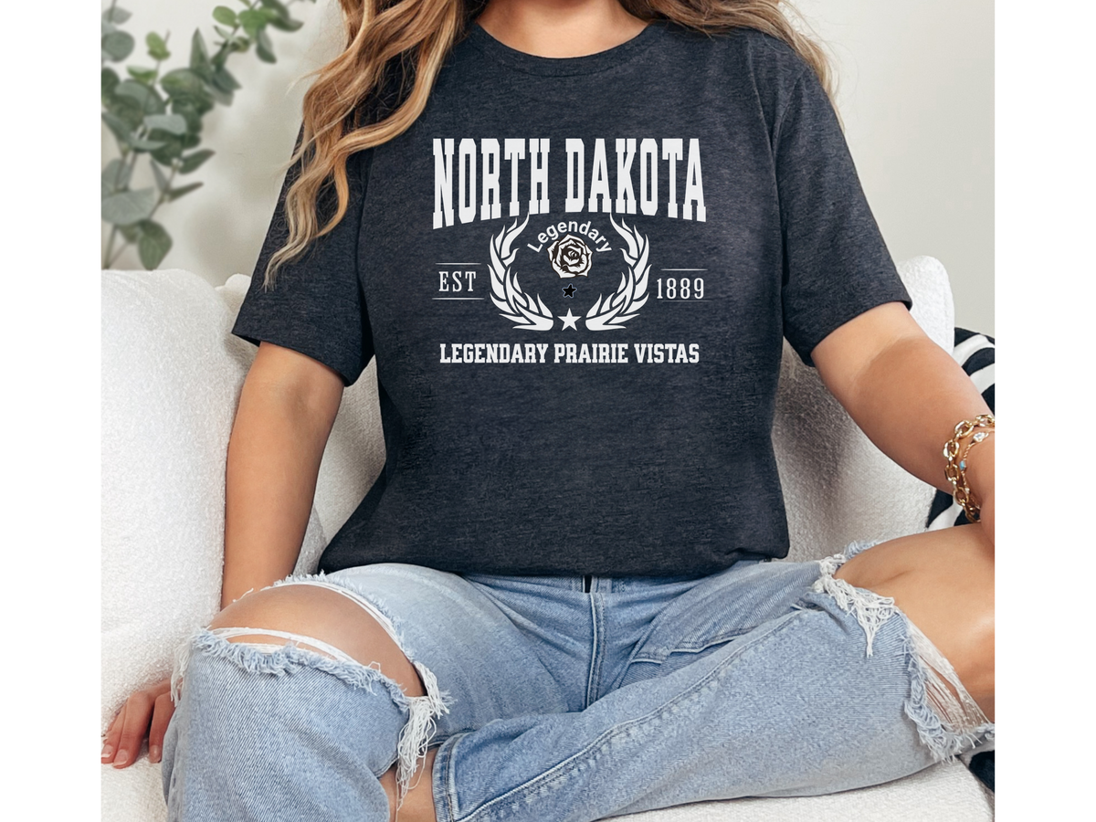 North Dakota State Legacy T-Shirt – Legendary Prairie Vistas | Unisex Great Plains Heritage Tee