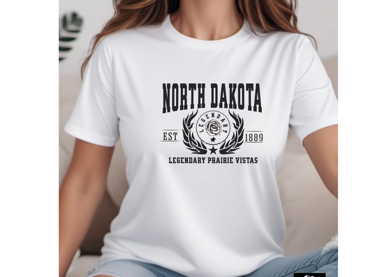 North Dakota State Legacy T-Shirt – Legendary Prairie Vistas | Unisex Great Plains Heritage Tee
