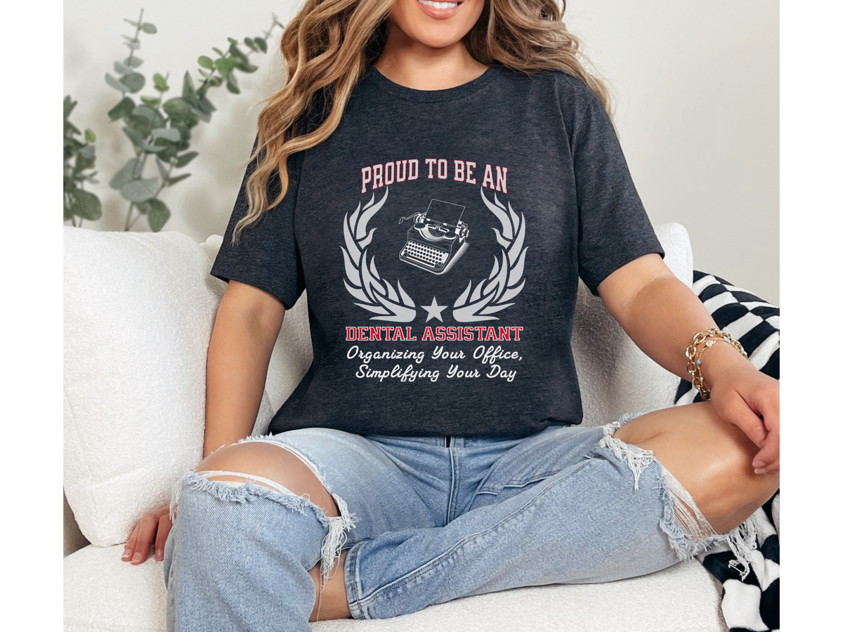 Proud to Be an OFFICE CLERK T-Shirt – Organizing Your Office, Simplifying Your Day | Unisex Admin Staff Tee