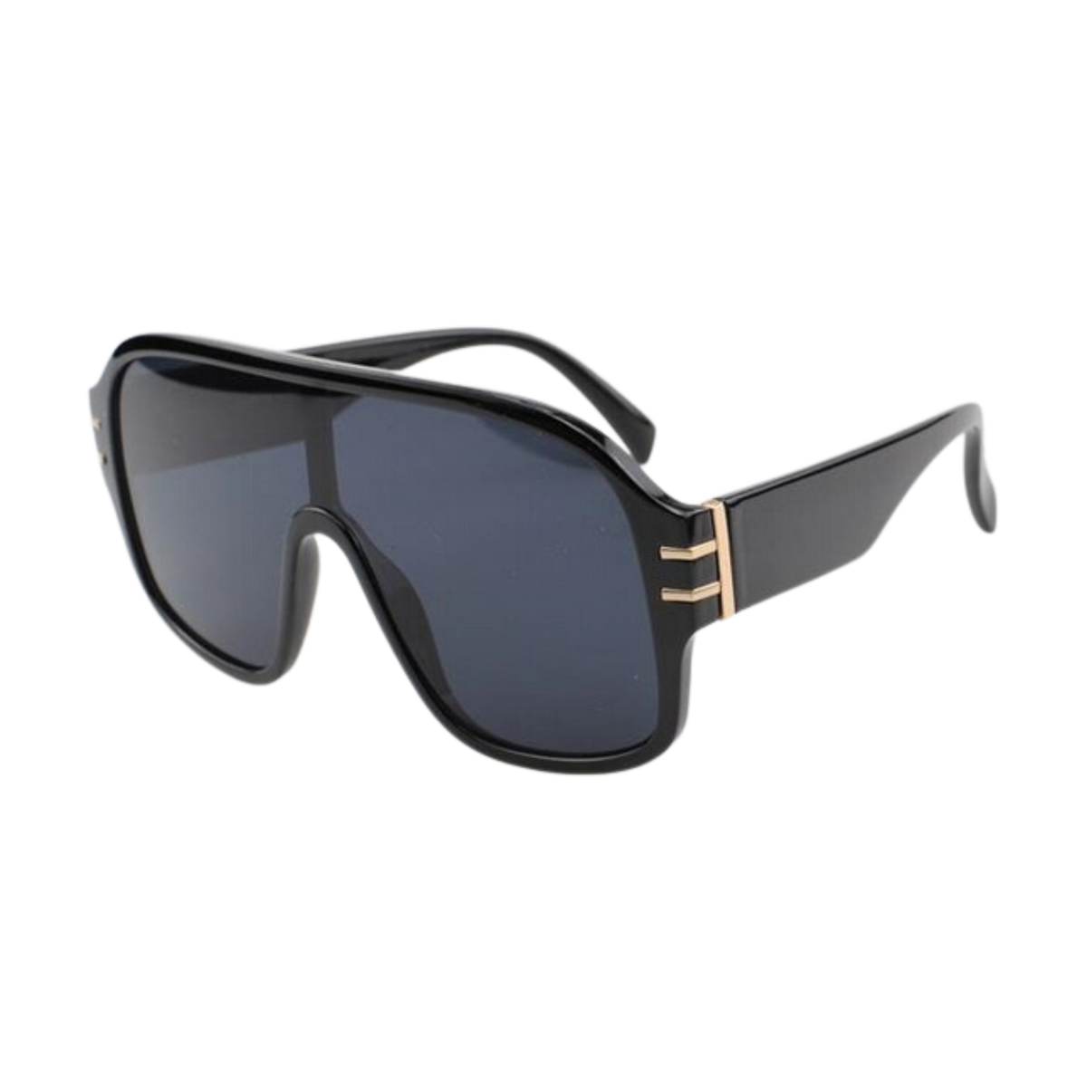 UNISEX CHIC: NEW EDGE EYEWEAR 96518 FASHION OVERSIZE SHIELD SUNGLASSES