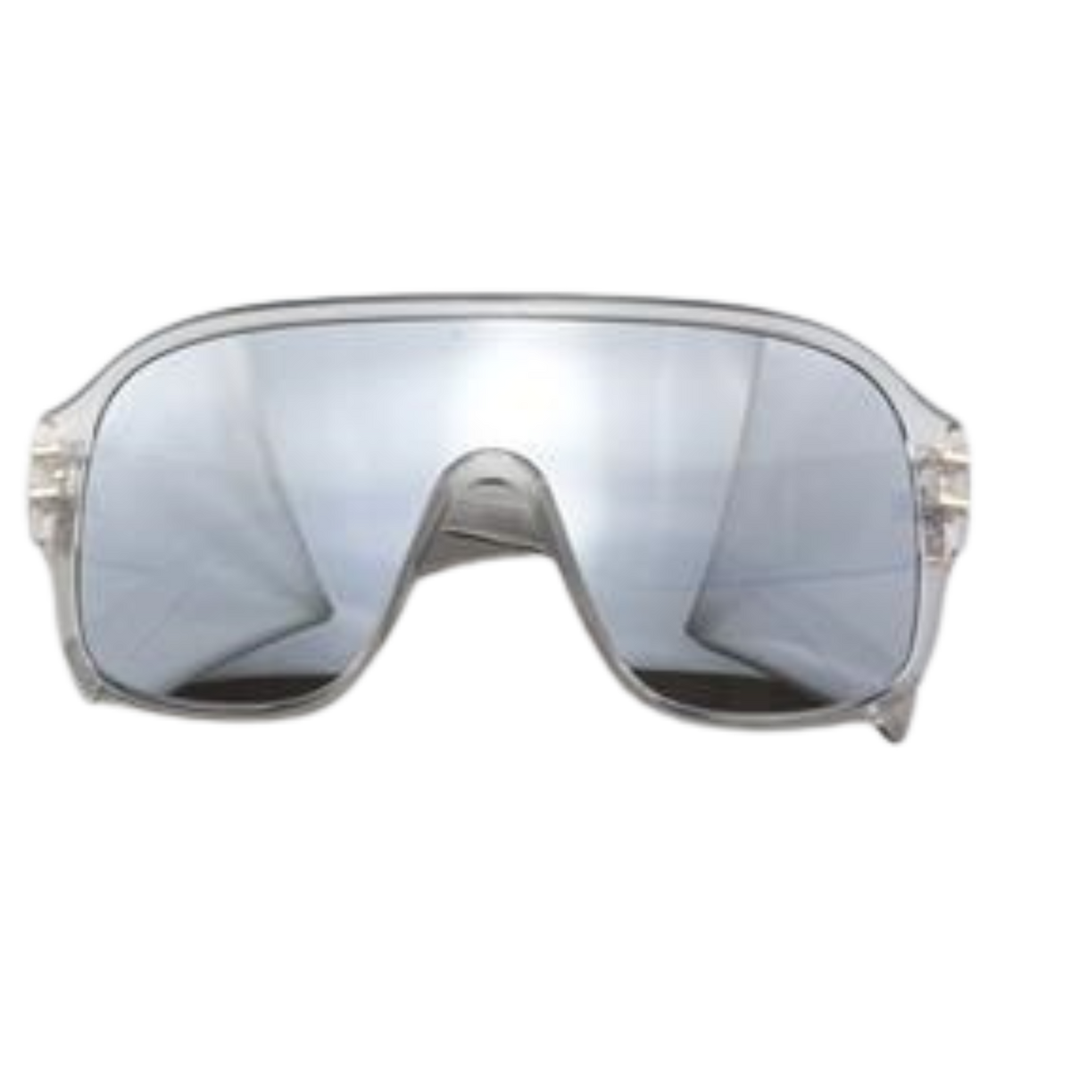 UNISEX CHIC: NEW EDGE EYEWEAR 96518 FASHION OVERSIZE SHIELD SUNGLASSES