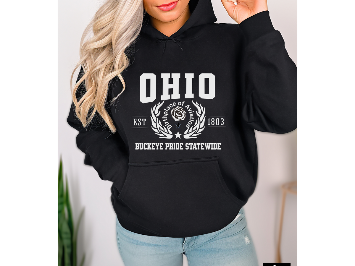 State Legacy Unisex Hoodie – Ohio State, Buckeye Pride Statewide