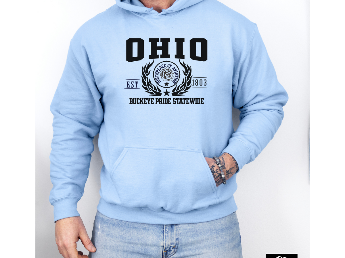 State Legacy Unisex Hoodie – Ohio State, Buckeye Pride Statewide