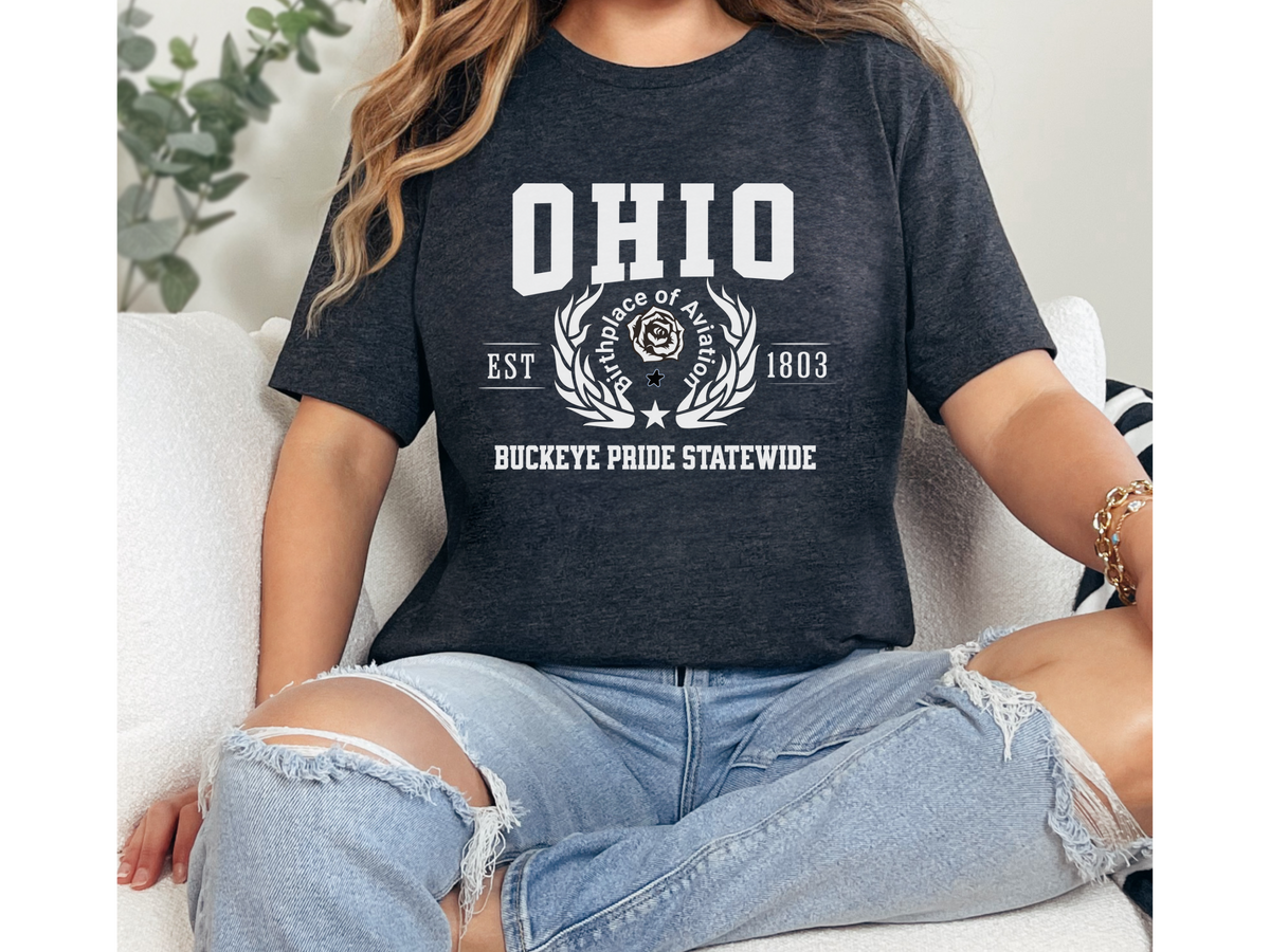 Ohio State Legacy T-Shirt – Buckeye Pride Statewide | Unisex Midwest Heritage Tee
