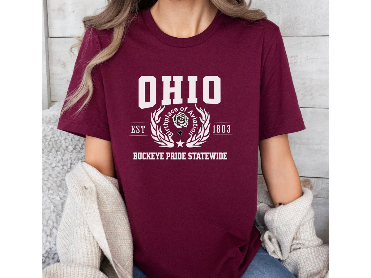 Ohio State Legacy T-Shirt – Buckeye Pride Statewide | Unisex Midwest Heritage Tee