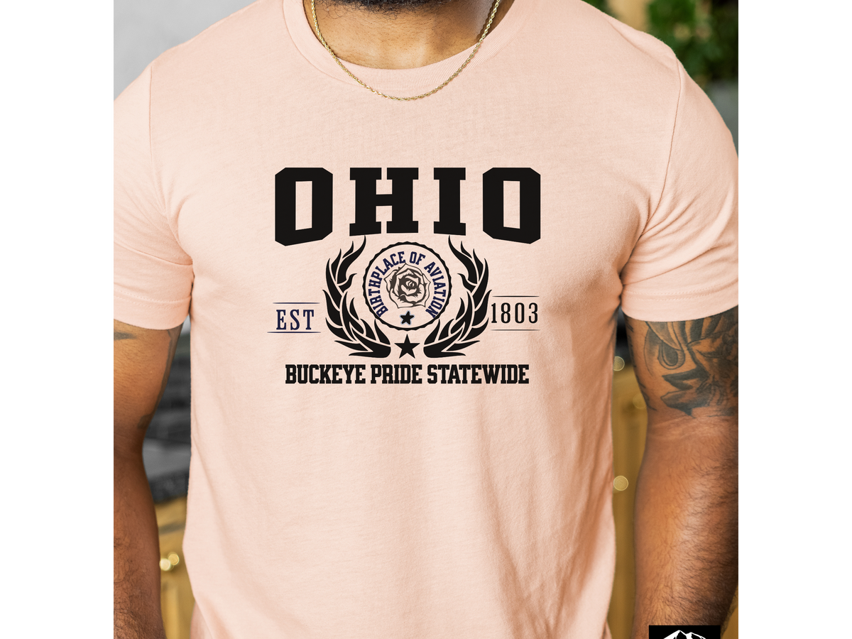 Ohio State Legacy T-Shirt – Buckeye Pride Statewide | Unisex Midwest Heritage Tee