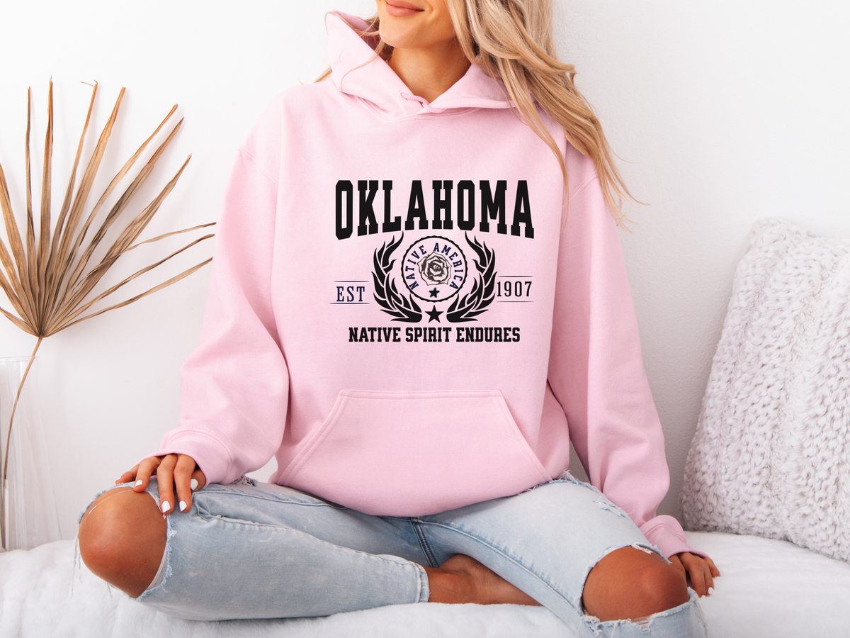 Oklahoma State State Legacy Unisex Hoodie – Oklahoma State, Native Spirit Endures