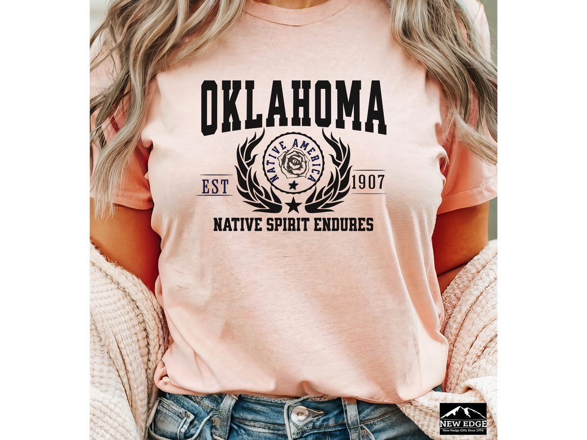 Oklahoma State Legacy T-Shirt – Native Spirit Endures | Unisex Heartland Heritage Tee