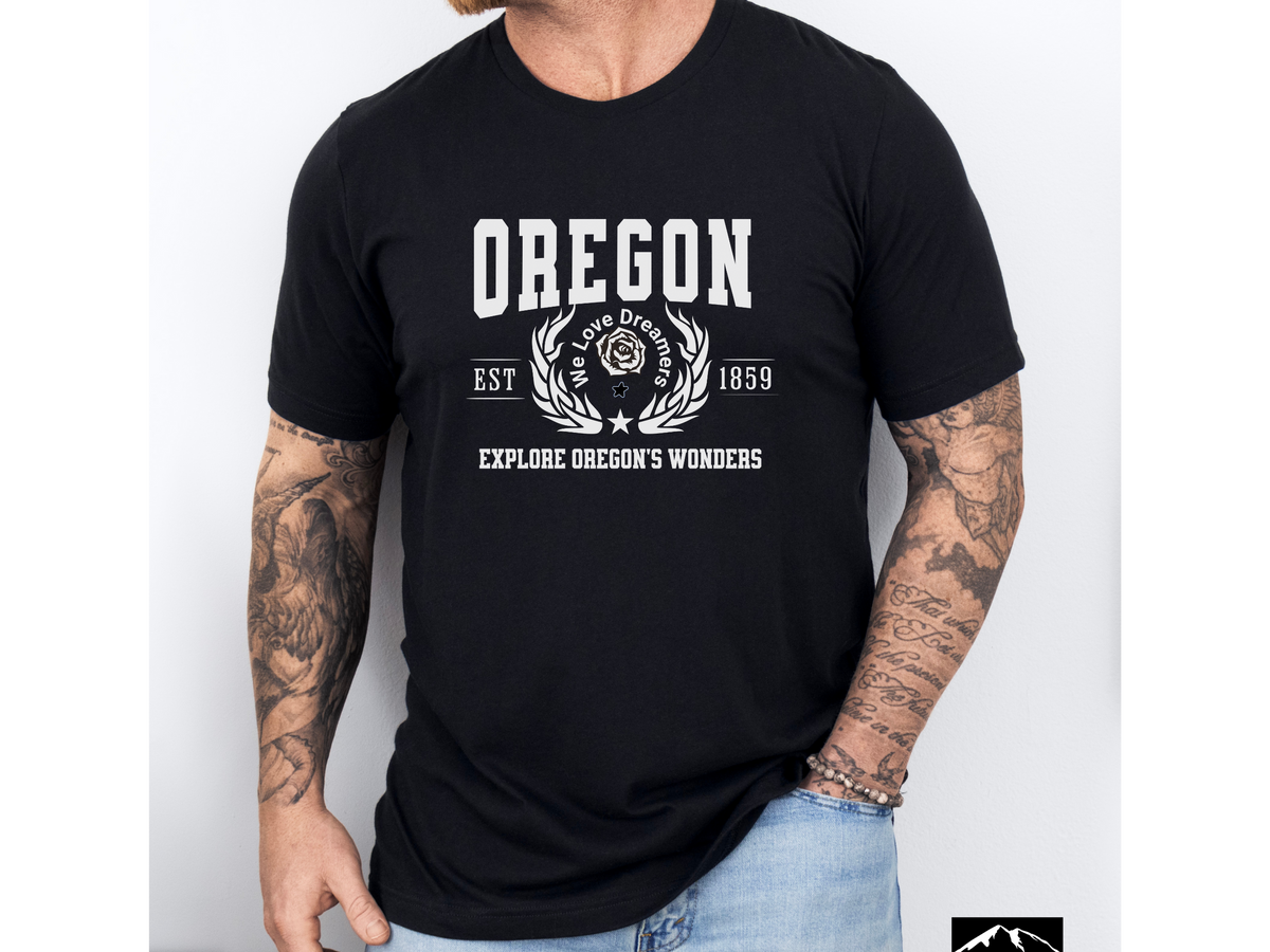 Oregon State Legacy T-Shirt – Explore Oregon's Wonders | Unisex Pacific Northwest Adventure Tee