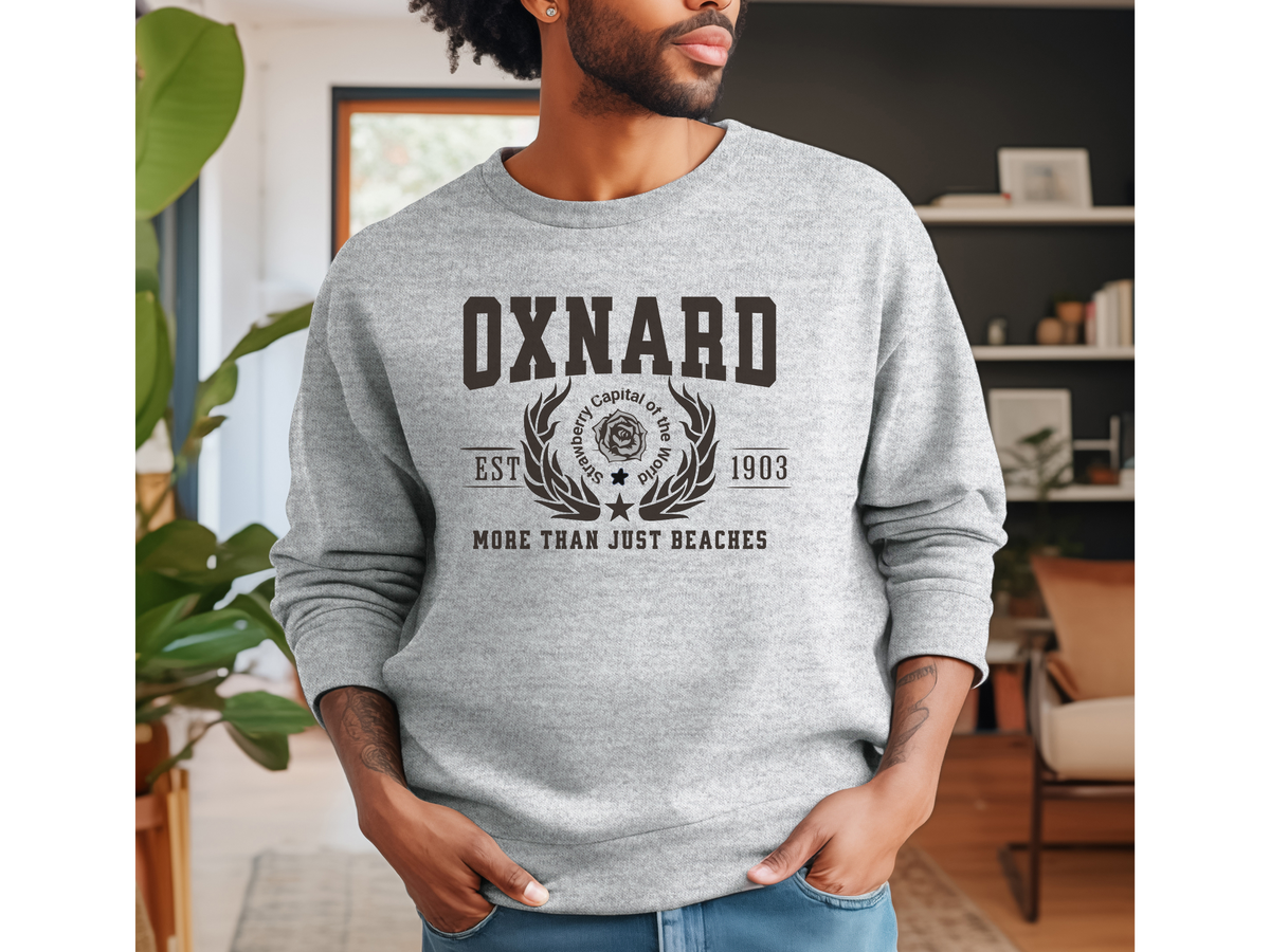 Oxnard Legacy Unisex Sweatshirt "More Than Just Beaches" Coastal California Vibes