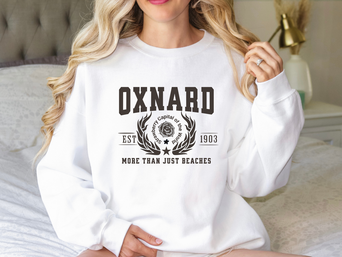 Oxnard Legacy Unisex Sweatshirt "More Than Just Beaches" Coastal California Vibes