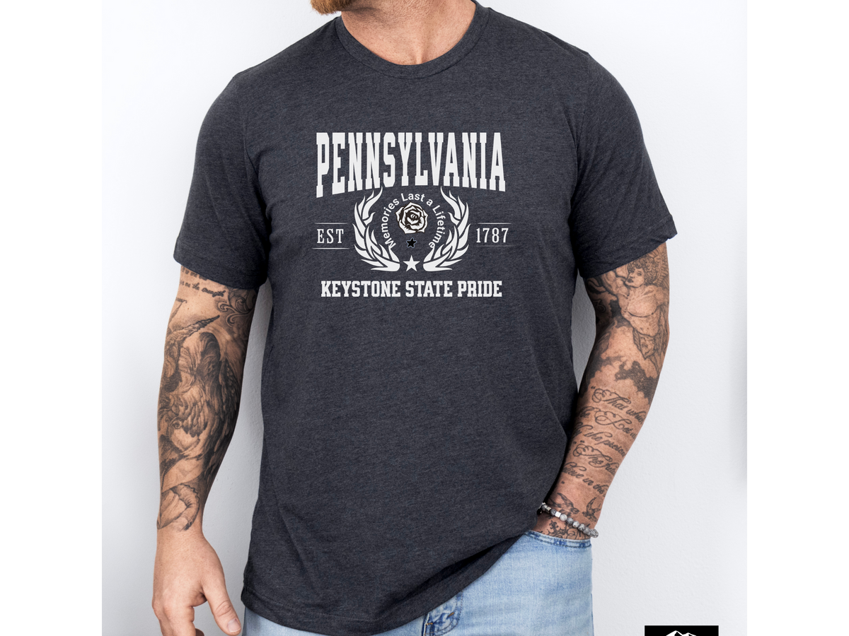 Pennsylvania State Legacy T-Shirt – Keystone State Pride | Unisex Historic Roots Tee