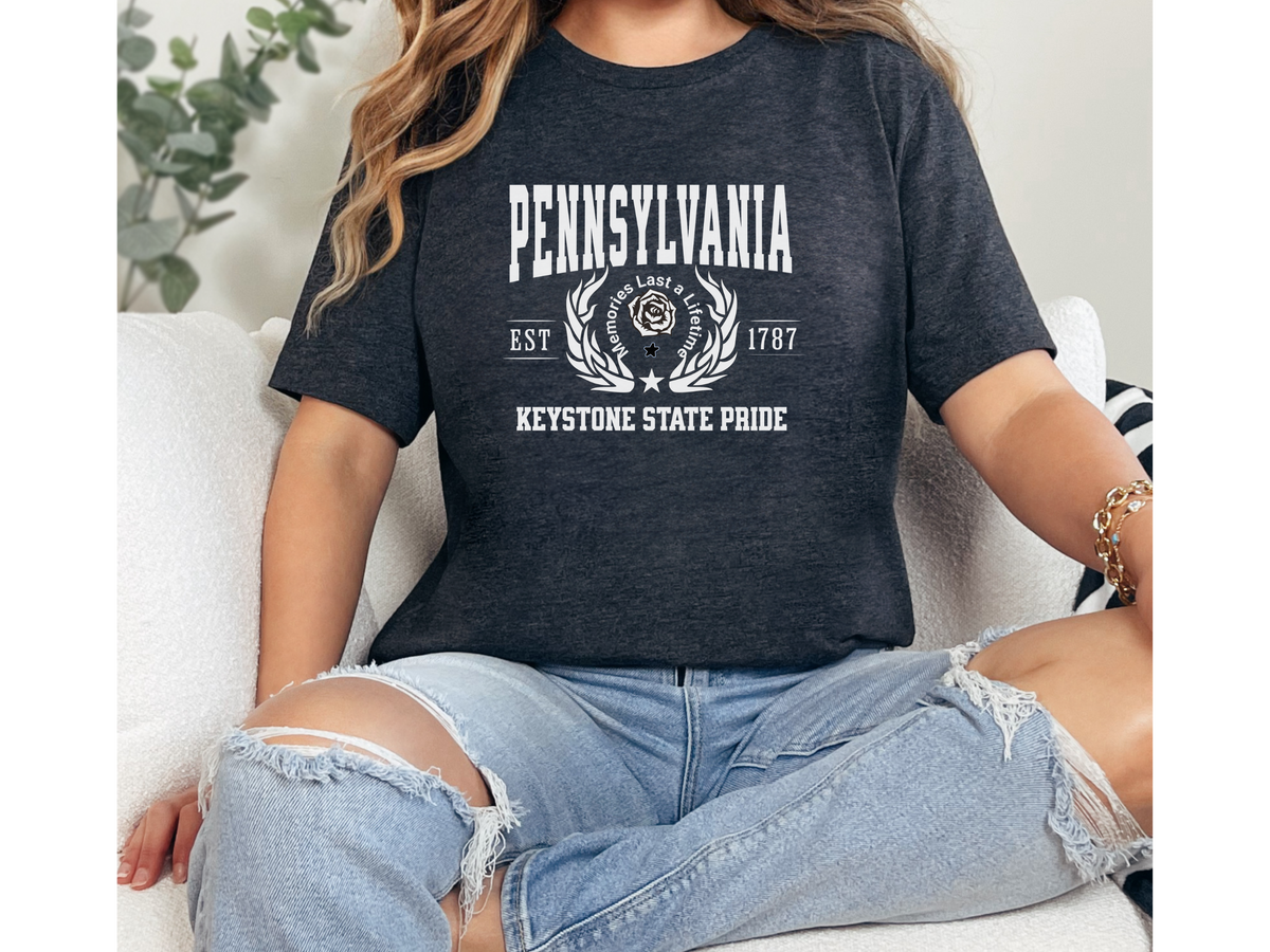 Pennsylvania State Legacy T-Shirt – Keystone State Pride | Unisex Historic Roots Tee