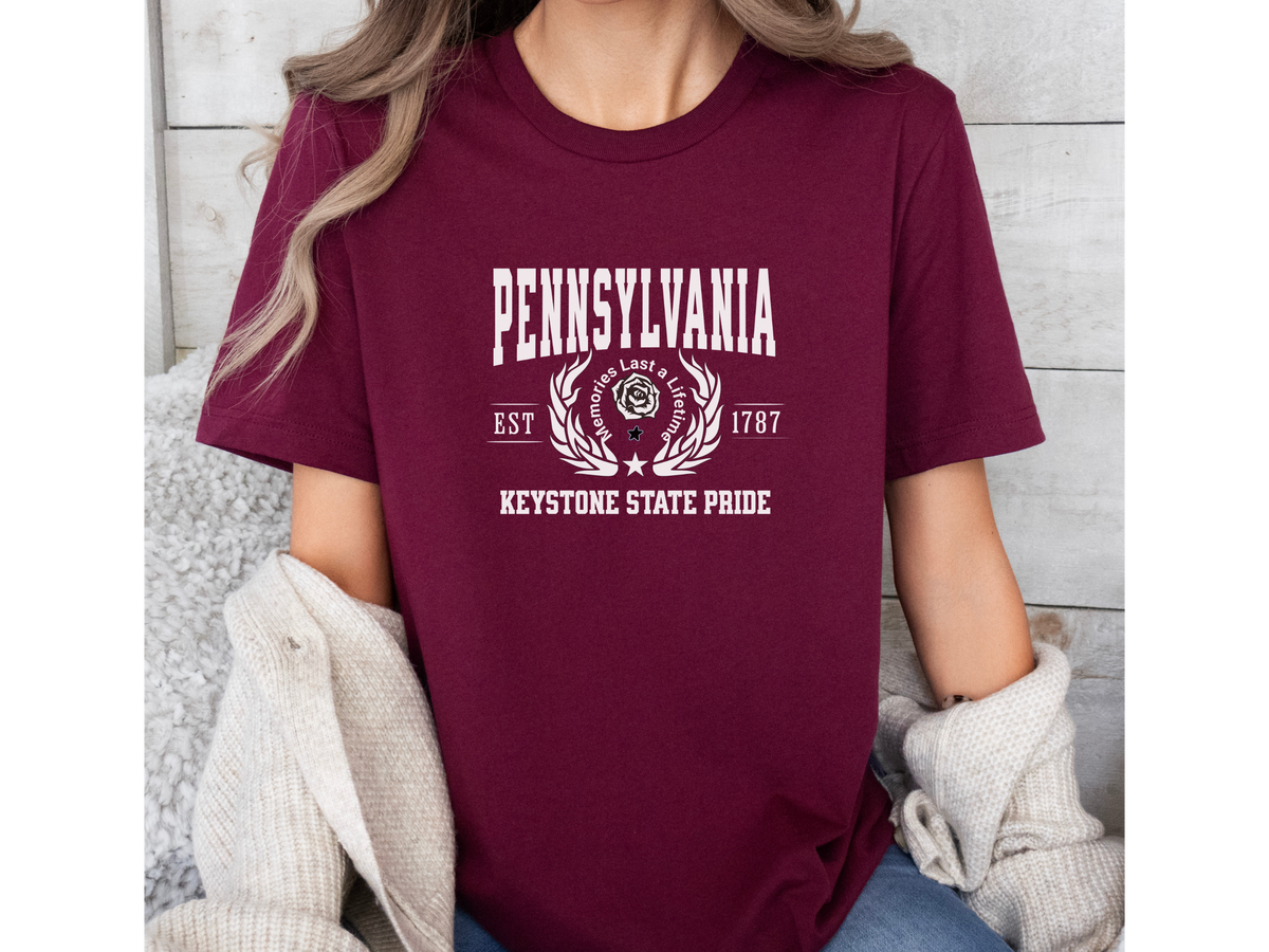 Pennsylvania State Legacy T-Shirt – Keystone State Pride | Unisex Historic Roots Tee
