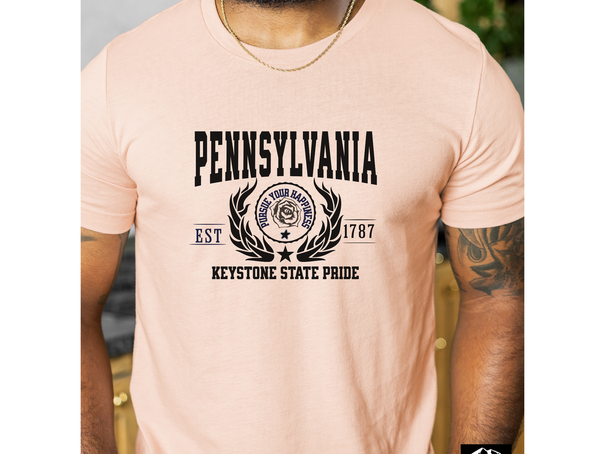 Pennsylvania State Legacy T-Shirt – Keystone State Pride | Unisex Historic Roots Tee