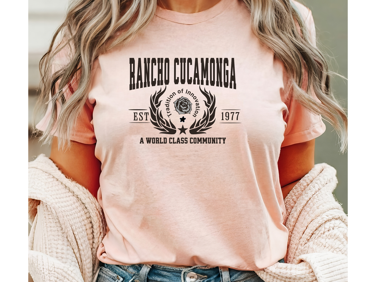 Rancho Cucamonga Legacy Unisex T-Shirt – "Explore Urban Oasis" | Inland Empire California Pride Tee