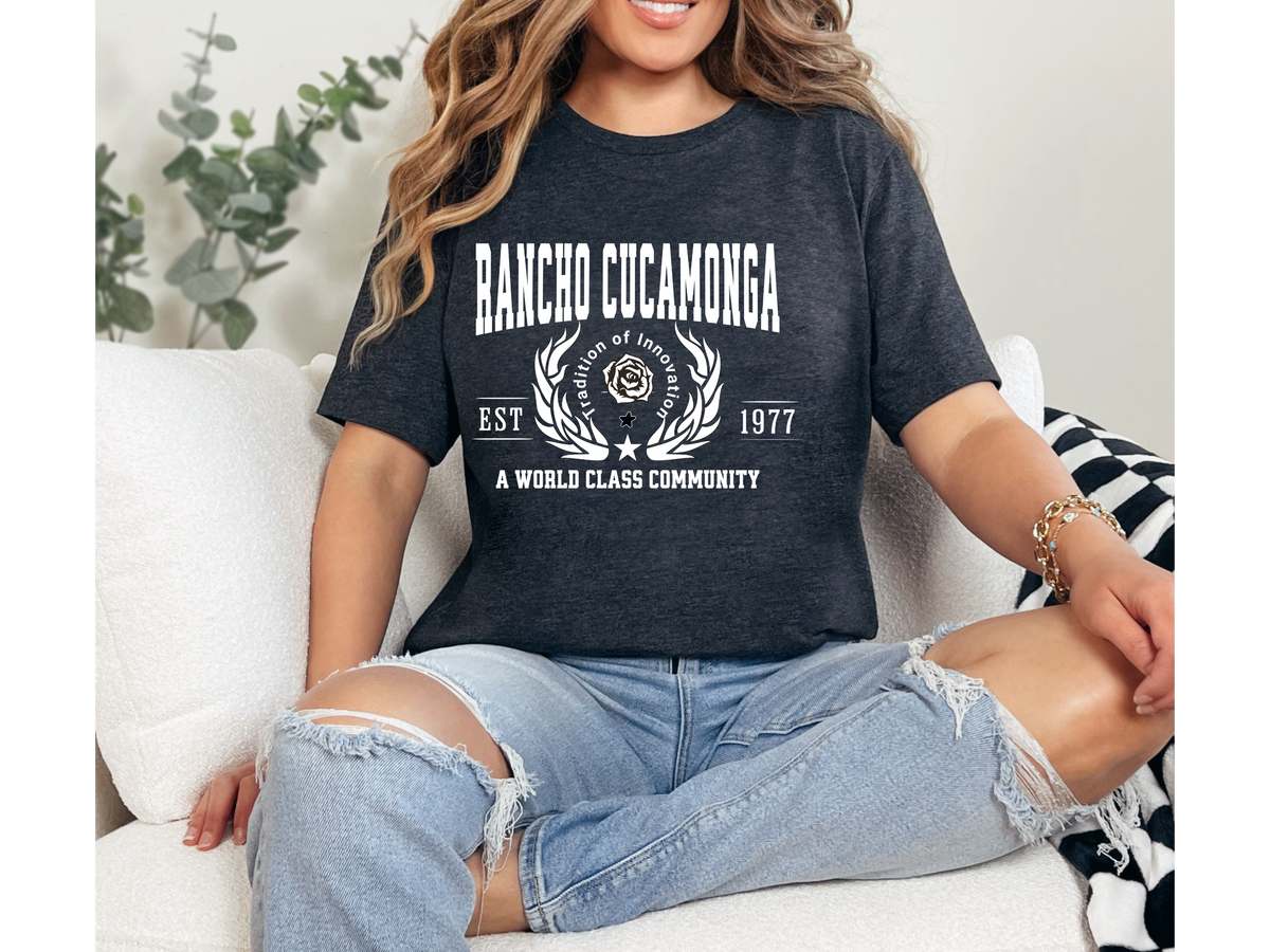 Rancho Cucamonga Legacy Unisex T-Shirt – "Explore Urban Oasis" | Inland Empire California Pride Tee