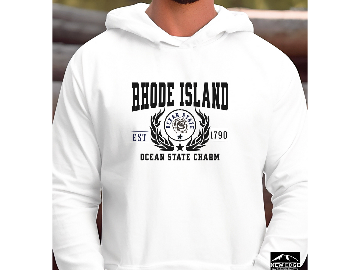 State Legacy Unisex Hoodie – Rhode Island State, Ocean State Pride