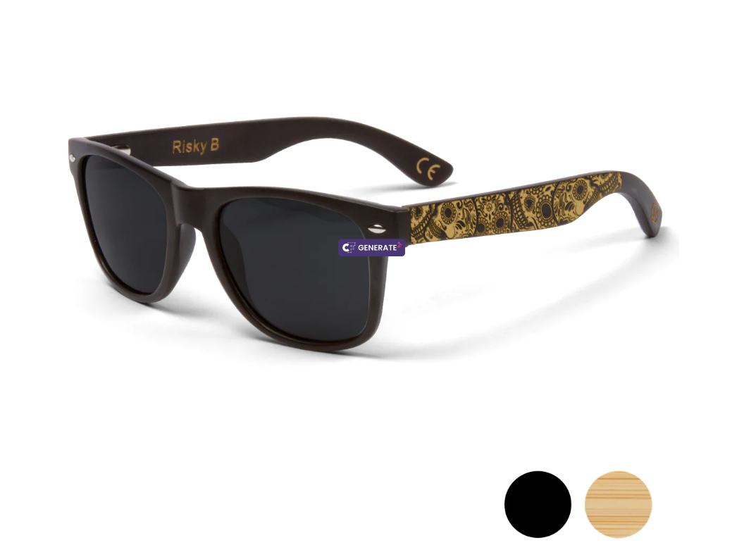 RISKY B - SUGAR SKULLS SUNGLASSES BY NEW EDGE EYEWEAR