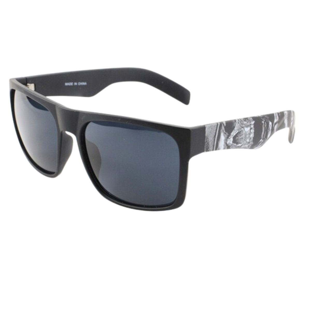 UNLEASH YOUR EDGE: NEW EDGE EYEWEAR 81174ST SKULL GRAPHIC SUNGLASSES