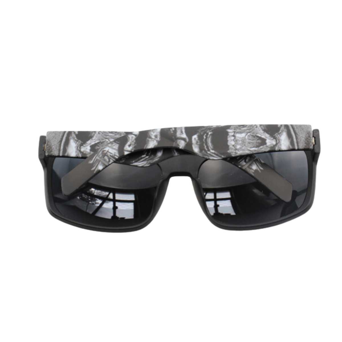 UNLEASH YOUR EDGE: NEW EDGE EYEWEAR 81174ST SKULL GRAPHIC SUNGLASSES