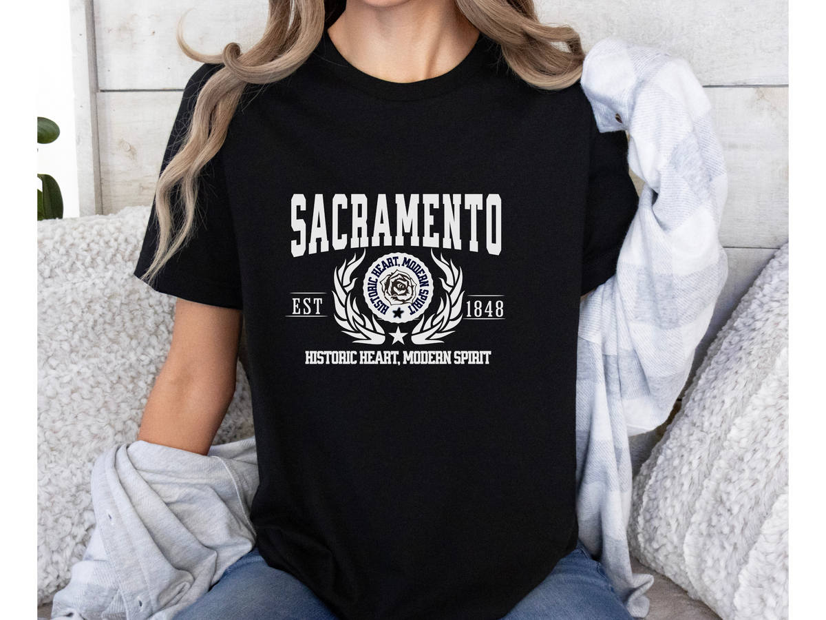 Sacramento Legacy Unisex T-Shirt – "Historic Heart, Modern Spirit" | California Capital City Pride Tee