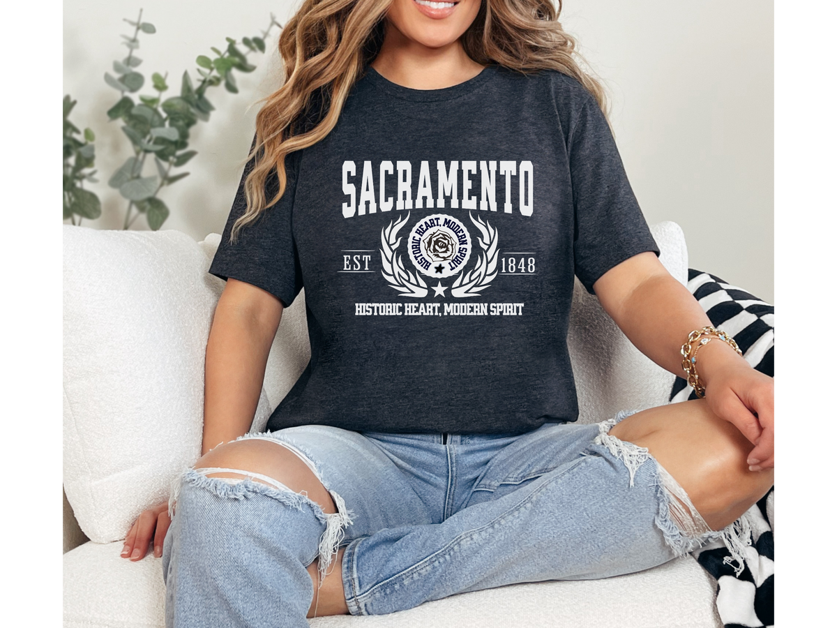 Sacramento Legacy Unisex T-Shirt – "Historic Heart, Modern Spirit" | California Capital City Pride Tee